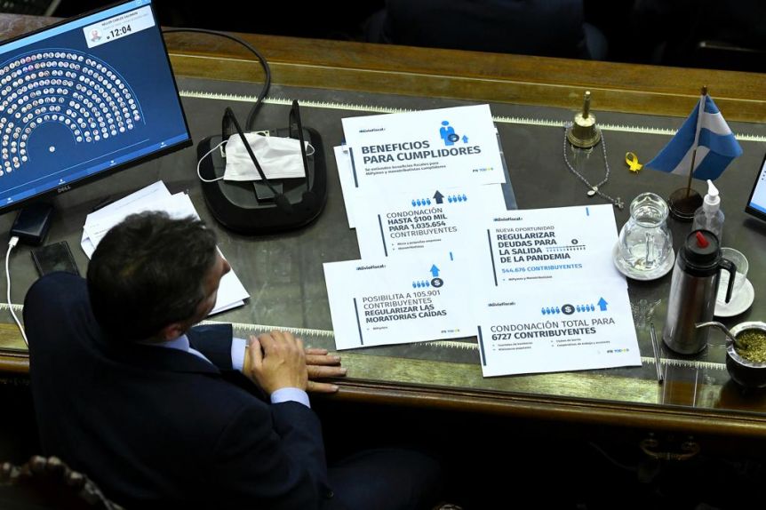 Luz verde de Diputados proyecto de Massa que impulsa alivio fiscal