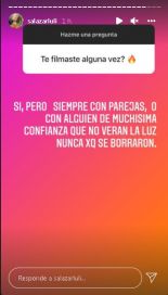 Luli Salazar reveló qué debe tener un hombre para enamorarla