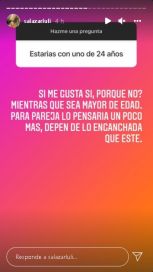 Luli Salazar reveló qué debe tener un hombre para enamorarla