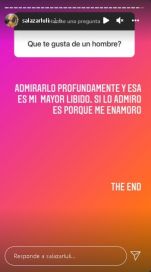 Luli Salazar reveló qué debe tener un hombre para enamorarla