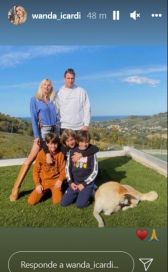 Así reaccionó Wanda Nara al posteo de la novia de Maxi López
