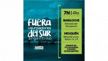Patagonia rebelde: marchas de productores y vecinos en contra de las tomas