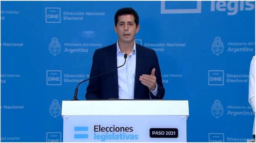 De Pedro confirmó que a las 21 comenzarán a dar resultados provisorios