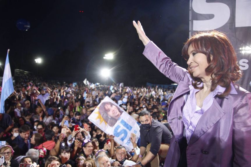 Cristina Fernández de Kirchner confirmó que no asistirá al búnker del Frente de Todos