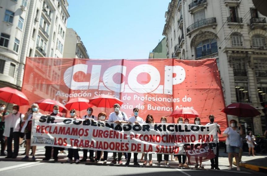 Asoma otro paro de Cicop: sin respuestas de Kicillof, el conflicto de extiende