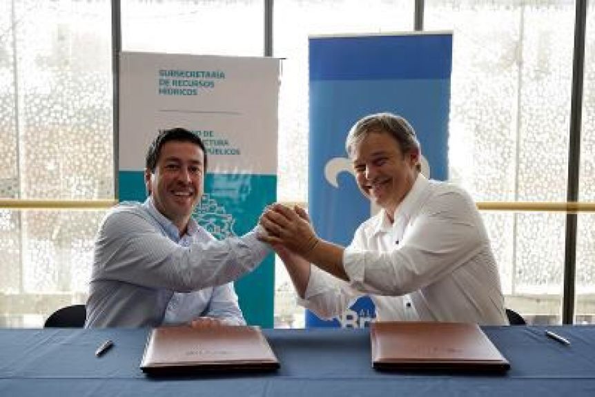 Cascallares y Nardini firmaron convenio para la construcción del polo judicial de Almirante Brown