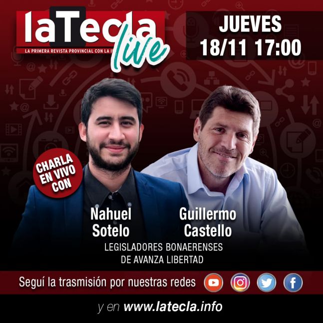 Jueves 17hs entrevista con legisladores bonaerenses electos de Avanza Libertad