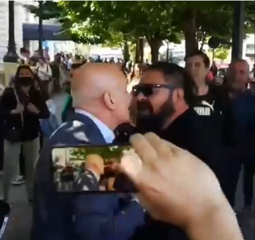 Espert versus peronistas: tenso cruce en la puerta de la Junta Electoral