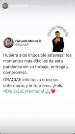 Día de la enfermería: la política resaltó la importancia de esta profesión durante la pandemía