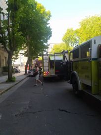 Se incendió el tercer piso de la municipalidad de Mar del Plata