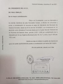 Revilla presentó su renuncia para asumir en el Senado