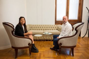 Antes del nombramiento, Insaurralde recibió a los nuevos ministros