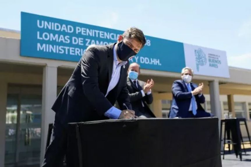 Kicillof recibirá 18 mil millones de pesos de Nación para construir cárceles