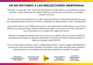 Los intendentes PRO enfrentan al vidalismo y van por cambios en la ley anti-reelección