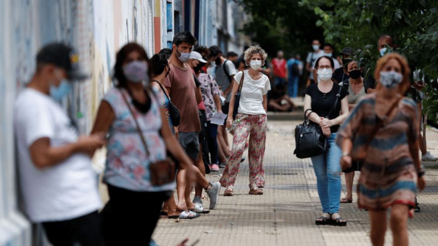 Reportaron 131 mil contagios de coronavirus y 75 muertes por coronavirus las últimas 24 horas