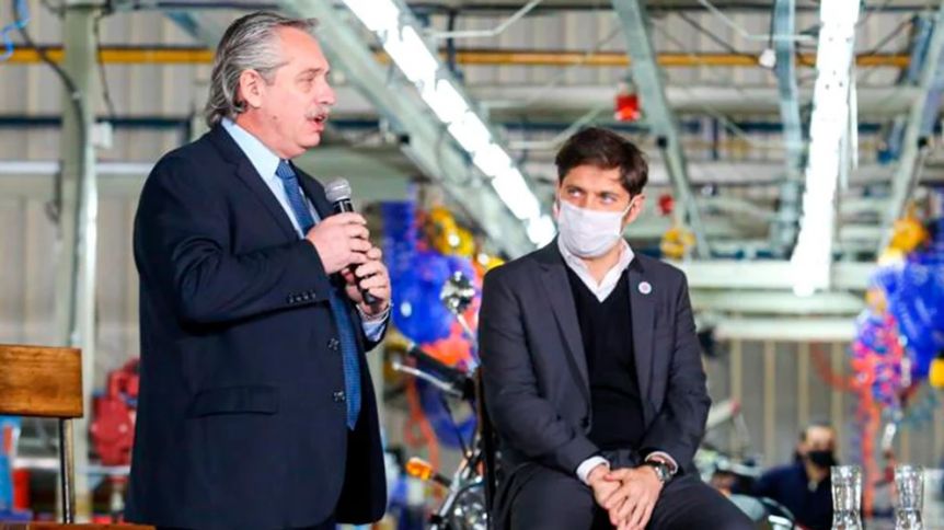 A solas, Fernández recibe a Kicillof
