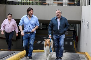Alberto y Massa evaluaron el posible reemplazante de Máximo