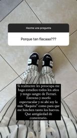 El fuerte descargo de Jimena Barón tras las críticas a su cuerpo