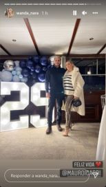 Mauro Icardi cumple años: el festejo en familia y el saludo de Wanda Nara