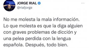 Marcela Tauro cruzó a Jorge Rial: 