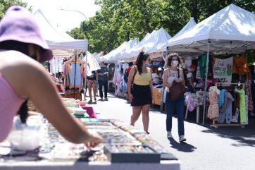 Kicillof dijo presente en la jornada por el Día Internacional de la Mujer