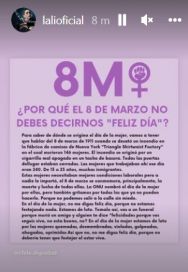 Los posteos de las famosas en el día Internacional de la Mujer