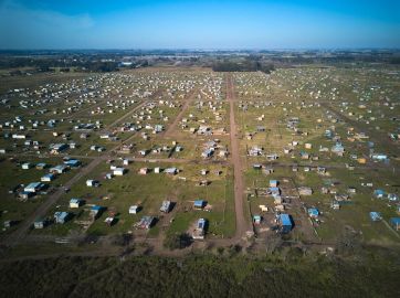 Un conflicto de tierras tomar