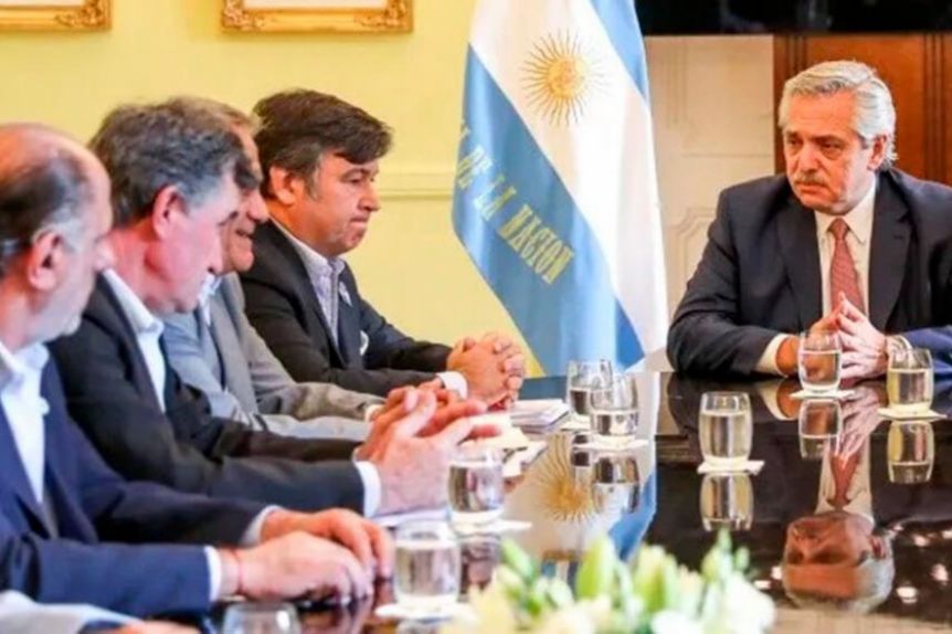 Mientras Fernández ojea la suba de retenciones, la Mesa de Enlace ya se expresó en contra