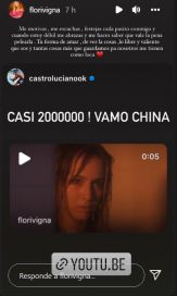 La charla donde Flor Vigna le reconoce a Nico Occhiato que su nuevo tema habla de él