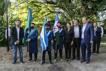 Sileoni, Cascallares y Fabiani encabezaron ciclo lectivo en escuela de Rafael Calzada