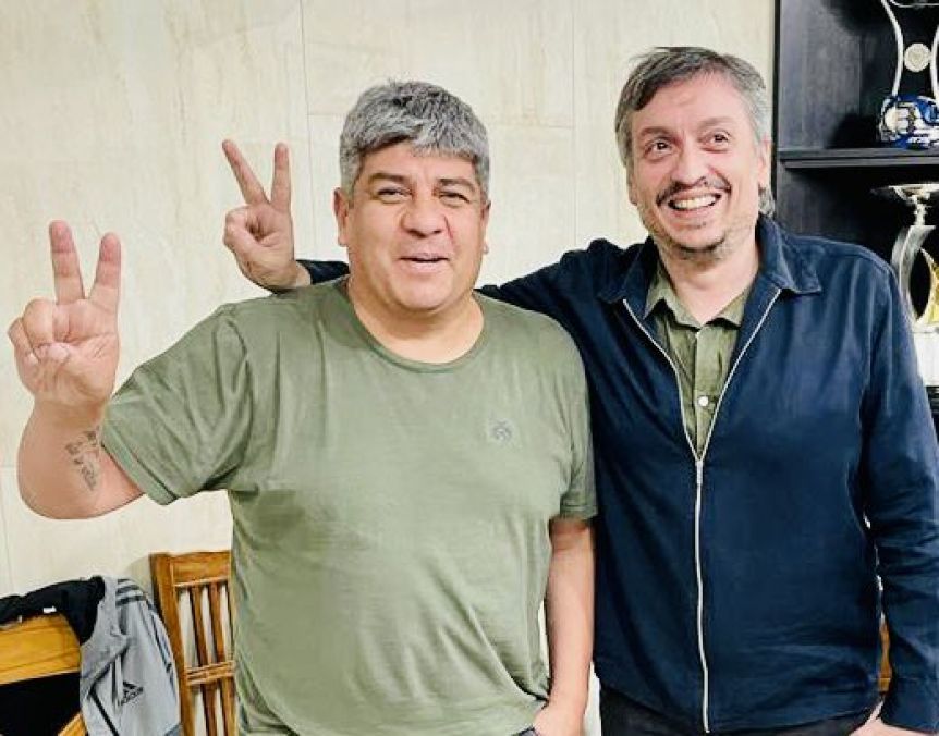 En medio de la crisis del FdT, Máximo Kirchner tiende puentes con el moyanismo
