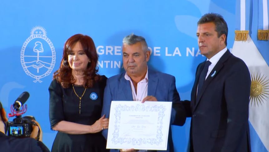 Con actos distintos, Alberto y Cristina marcaronn la continuidad de la grieta interna en el FdT