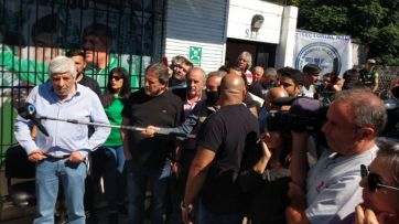 En San Nicolás, el intendente celebró la finalización del bloqueo: 