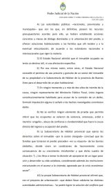 Megatoma: Ramos Padilla aclaró su fallo y habló de información 