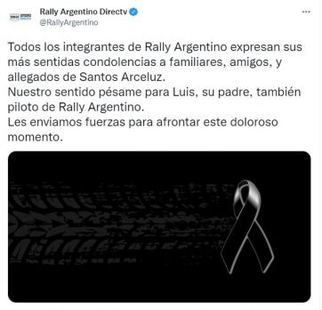 Tragedia en Córdoba: falleció un joven piloto de rally Argentina