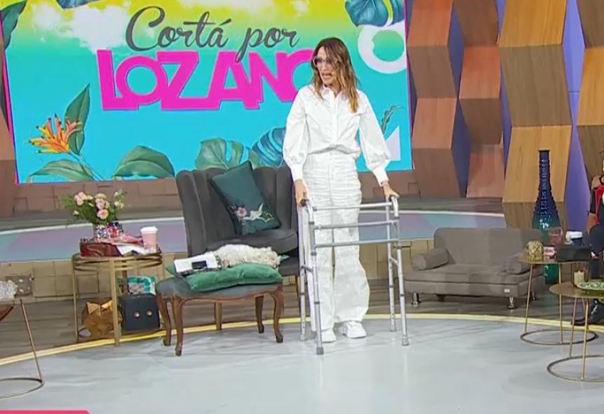 Tras Su Accidente Vero Lozano Se Paró En Vivo Por Primera Vez Y Emocionó A Todos La Tecla 1672