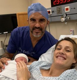 Nació Luca, el hijo de Mica Viciconte y Fabián Cubero