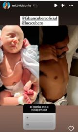 La divertida comparación que hizo Mica Viciconte entre Luca y Fabián Cubero