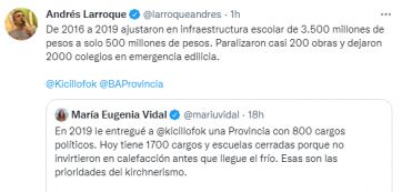 Grieta caliente: Vidal cuestionó a Kicillof por las redes y funcionarios recogieron el guante