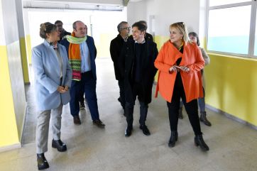 Kicillof sobre las escuelas: “Nuestro compromiso es terminar lo que falta antes del año que viene”
