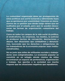 Referentes sociales le pusieron los puntos a Cristina: “Hace campaña antipiquetera”