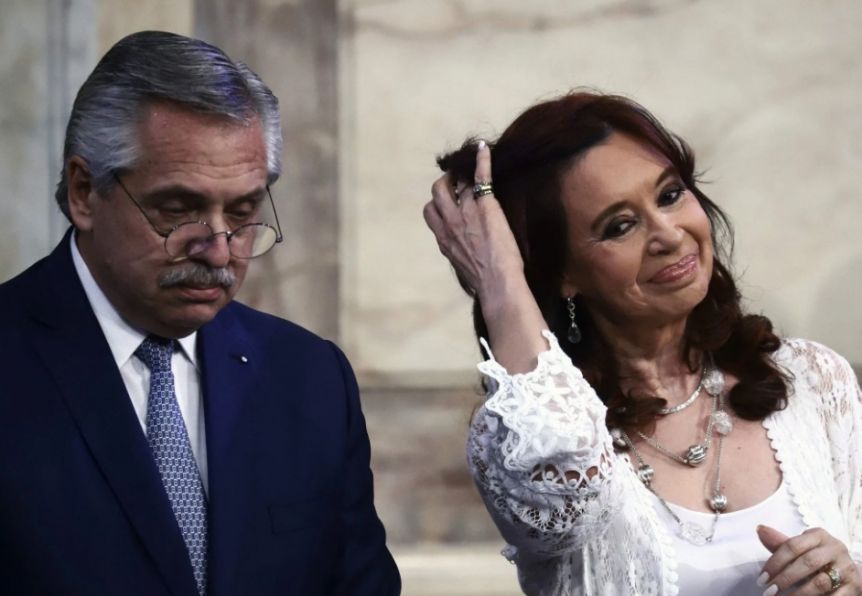 Ayer Máximo, hoy Cristina y mañana Alberto: la interna del FdT en cadena nacional