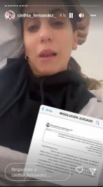 Cinthia Fernández mostró la suma que tuvo que pagar de impuestos y apuntó contra Defederico