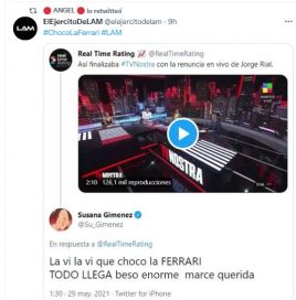 Jorge Rial chicaneó a Ángel De Brito por el bajo rating de LAM y el periodista lo destrozó