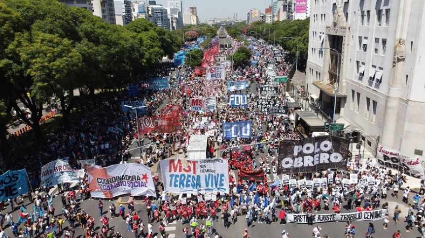 Semana caliente con varias protestas en las calles ante una economía asfixiante