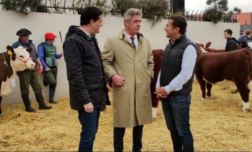 En clave de apoyo al agro, Legisladores bonaerenses de Juntos recorrieron La Rural