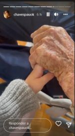 Paula Chaves mostró el conmovedor encuentro de su hija Filipa con el abuelo