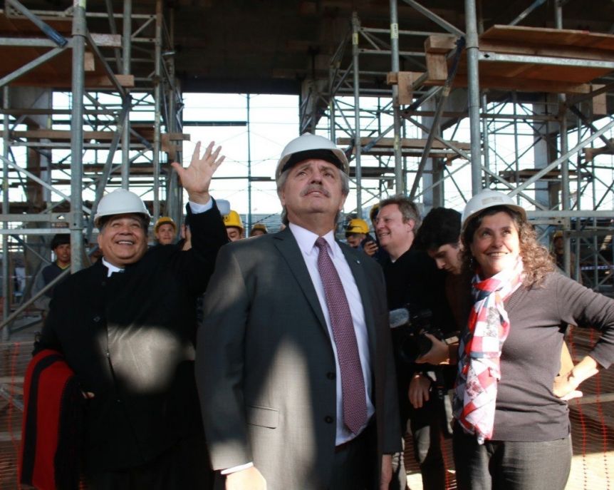 Alberto Fernández volvió al Conurbano y recorrió obras en José C. Paz