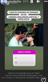 La aclaración de Celeste Cid ante los rumores de romance con Gonzalo Valenzuela