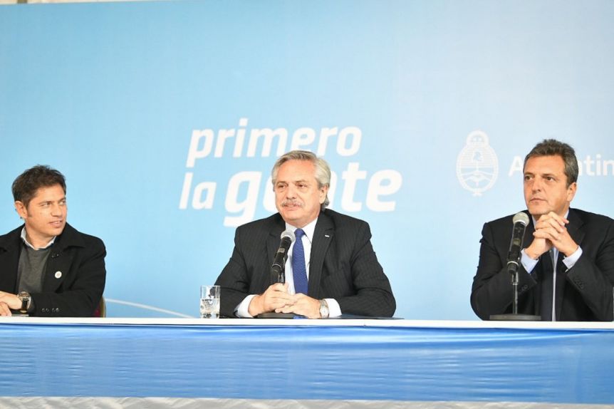 Ahora sí, Vaca Muerta los junta: Alberto, Massa y Kicillof van por la foto en Saliquelló
